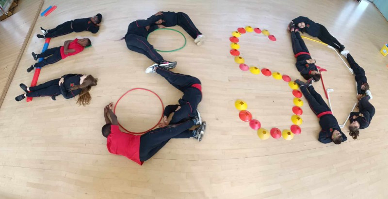 Ms Dunne's class won sports equipment for the school for sharing this photo! #ESSD